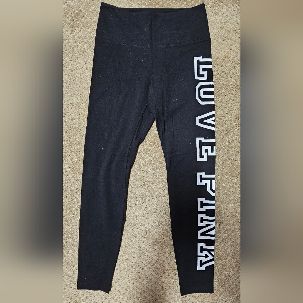 PINK Victoria's Secret Black Leggings